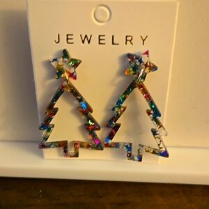 Adorable Christmas Tree Earrings